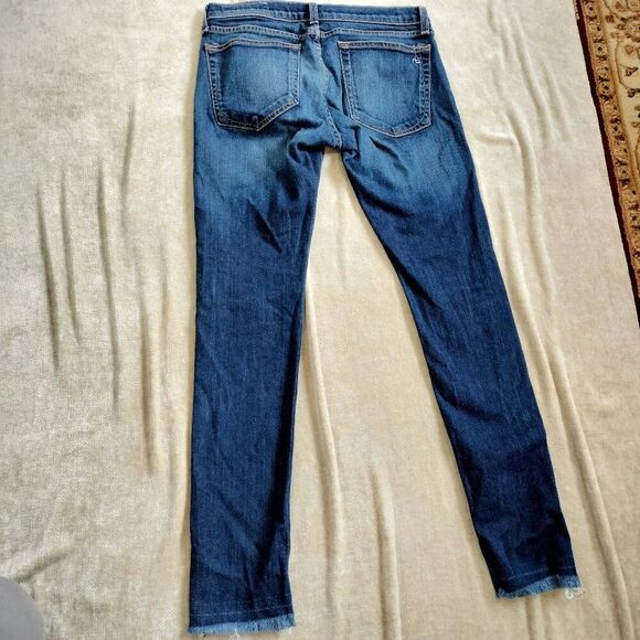 Rag & Bone Dre Low Rise Slim Boyfriend Jeans Yesler Size 25 - Picture 2 of 9